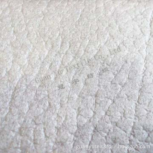 Polyester Embossed Velvet Suede Curtain / Sofa Fabric (G69-30)